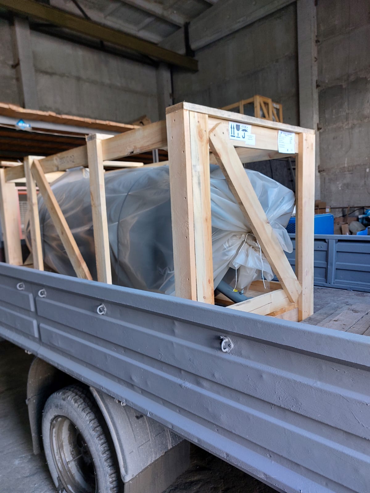 Отгрузка ресивера Remeza РВ 900.10.02 (900.10.11) в г. Новосибирск