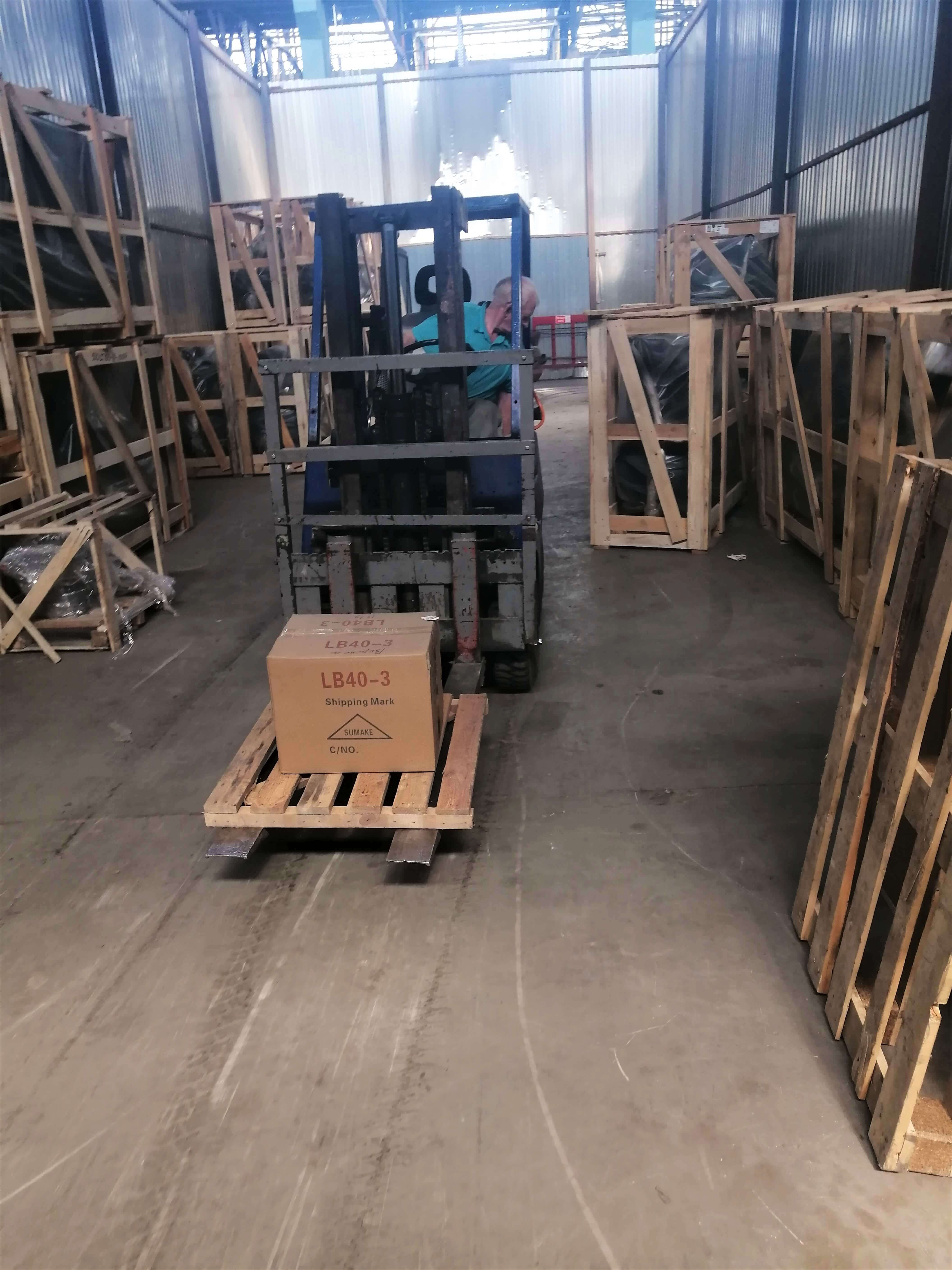 Отгрузка дилеру поршневого компрессора Remeza СБ4/Ф-500.LT100 и блок LB40