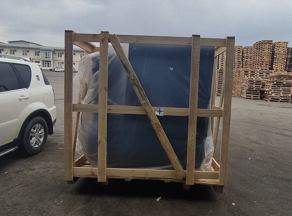 Отгрузка компрессора Remeza ВК20Т-16-500Д2 на предприятие по обработке металла