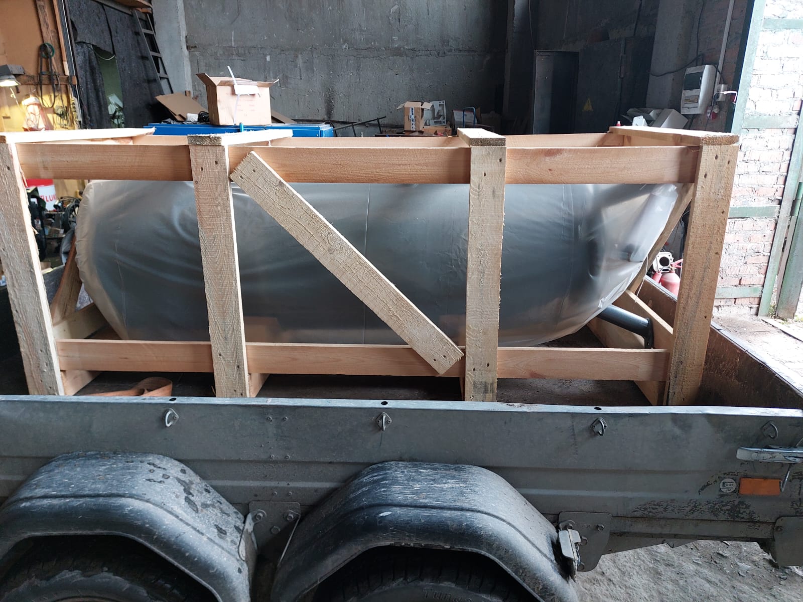 Отгрузка ресивера Remeza РВ 500.11.00 в г. Новосибирск