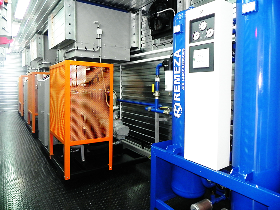 Винтовой компрессор Remeza МКР-Север (от -60 до +40С) фото
